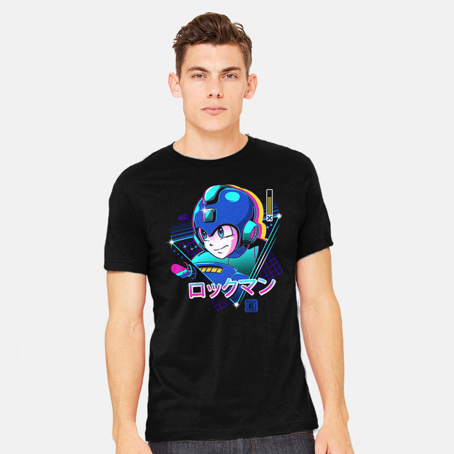LoFi Blue Bomber-mens heavyweight tee-vp021