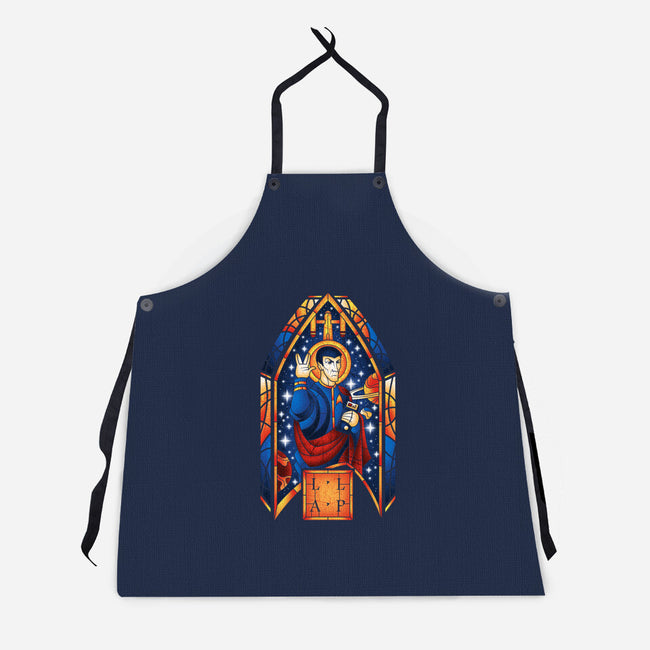 Logical Saint-unisex kitchen apron-SXStudios