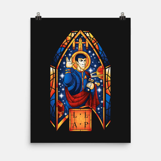 Logical Saint-none matte poster-SXStudios