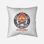 Lonely Fire Demon-none removable cover w insert throw pillow-adho1982