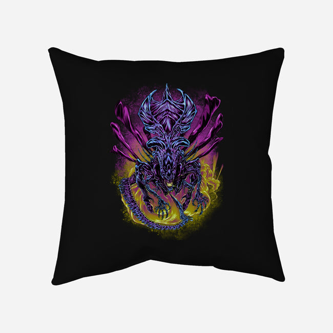 Long Live the Queen-none removable cover w insert throw pillow-BeastPop