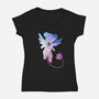 Looking For Clow Cards-womens v-neck tee-Lovi