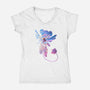 Looking For Clow Cards-womens v-neck tee-Lovi