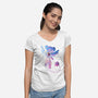 Looking For Clow Cards-womens v-neck tee-Lovi