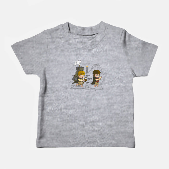 Lord of the Coconuts-baby basic tee-IdeasConPatatas