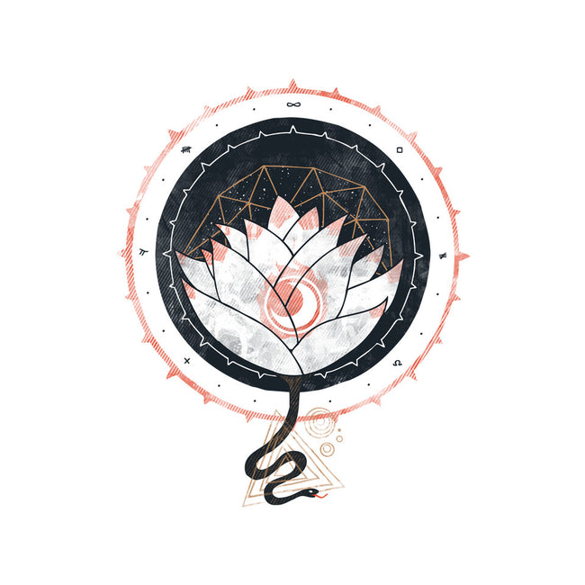 Lotus-none glossy sticker-againstbound