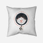 Lotus-none removable cover w insert throw pillow-againstbound