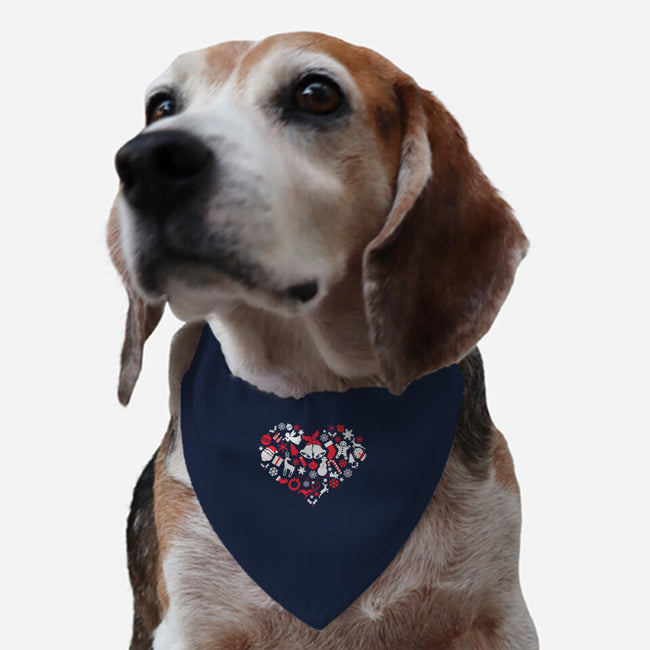 Love Christmas-dog adjustable pet collar-neverbluetshirts