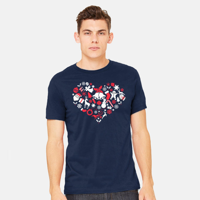 Love Christmas-mens heavyweight tee-neverbluetshirts