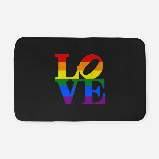 Love Equality-none memory foam bath mat-geekchic_tees