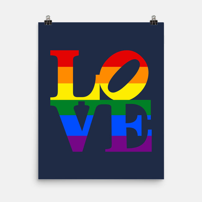Love Equality-none matte poster-geekchic_tees