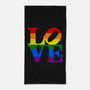 Love Equality-none beach towel-geekchic_tees