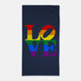 Love Equality-none beach towel-geekchic_tees