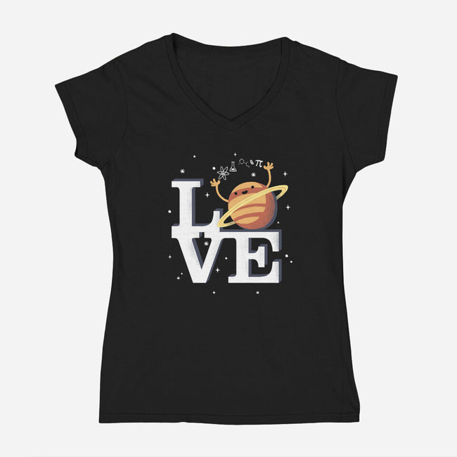 Love Science-womens v-neck tee-BlancaVidal