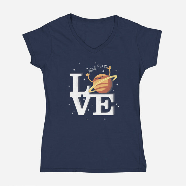 Love Science-womens v-neck tee-BlancaVidal