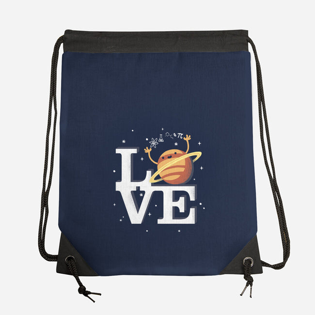 Love Science-none drawstring bag-BlancaVidal