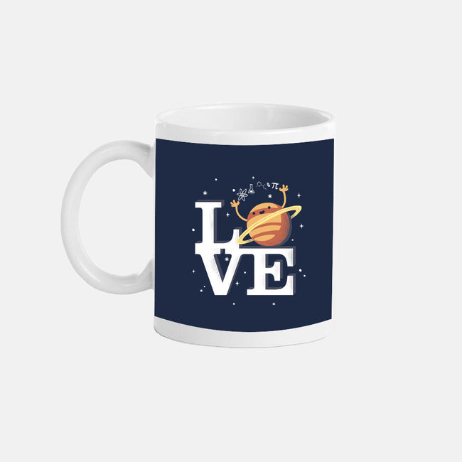 Love Science-none glossy mug-BlancaVidal