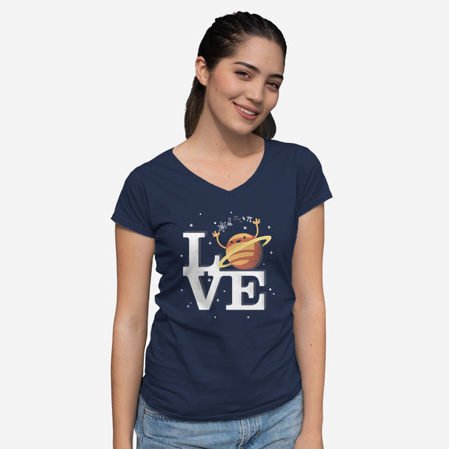 Love Science-womens v-neck tee-BlancaVidal