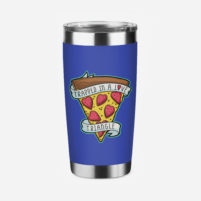 Love Triangle-none stainless steel tumbler drinkware-Kellabell9