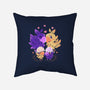 Loving Choco Family-none removable cover w insert throw pillow-TechraNova
