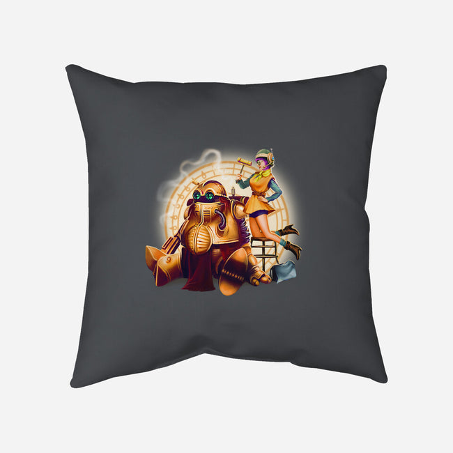 Lucca & Robo-none removable cover w insert throw pillow-MeganLara