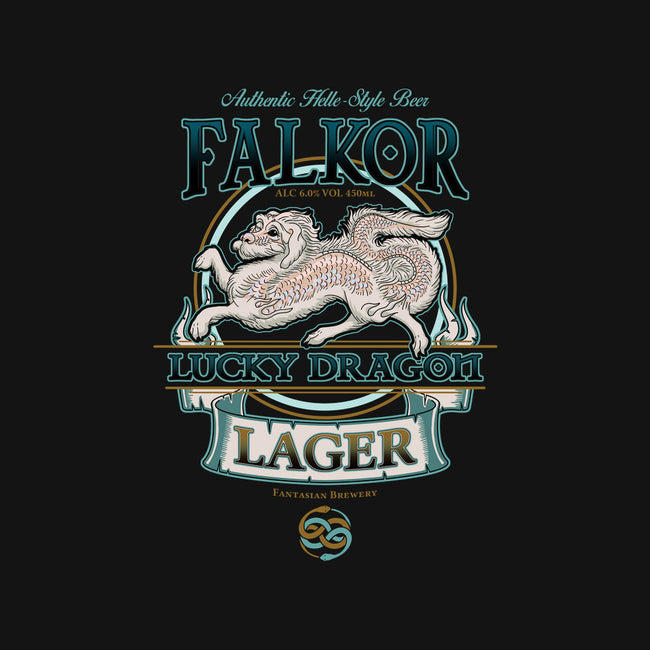 Lucky Dragon Lager-baby basic tee-etcherSketch