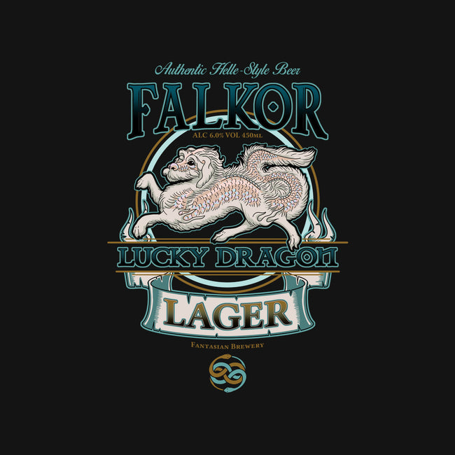 Lucky Dragon Lager-none basic tote-etcherSketch