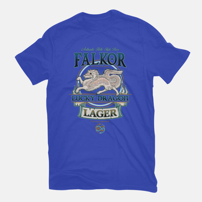 Lucky Dragon Lager-mens heavyweight tee-etcherSketch