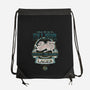 Lucky Dragon Lager-none drawstring bag-etcherSketch