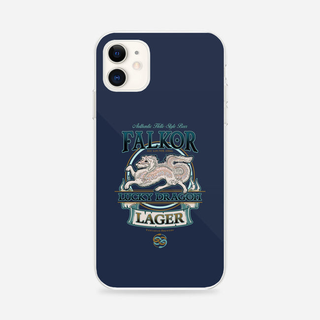 Lucky Dragon Lager-iphone snap phone case-etcherSketch