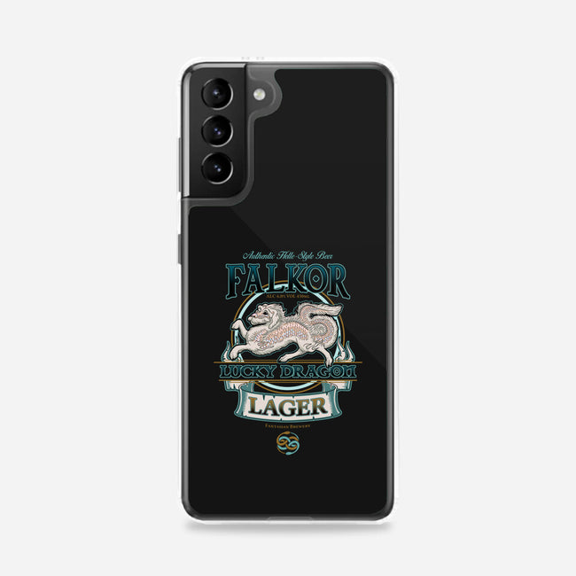 Lucky Dragon Lager-samsung snap phone case-etcherSketch