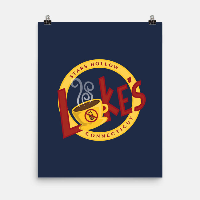 Luke's-none matte poster-DoodleDee