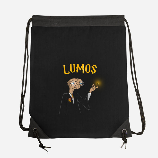Lumos-none drawstring bag-Raffiti