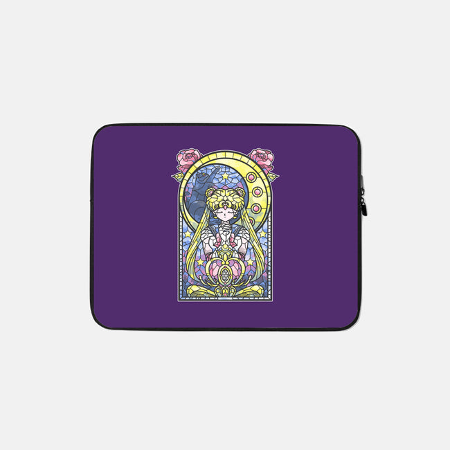 Lunar Blessing-none zippered laptop sleeve-AutoSave