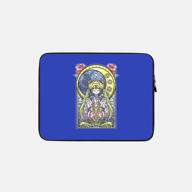 Lunar Blessing-none zippered laptop sleeve-AutoSave