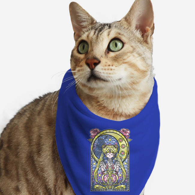 Lunar Blessing-cat bandana pet collar-AutoSave