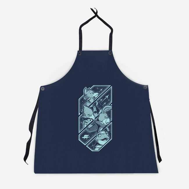 Lylatian Defenders-unisex kitchen apron-Tchuk