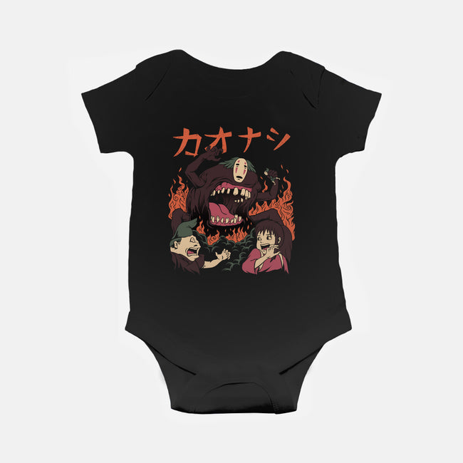 Kaiju Kaonashi-baby basic onesie-vp021