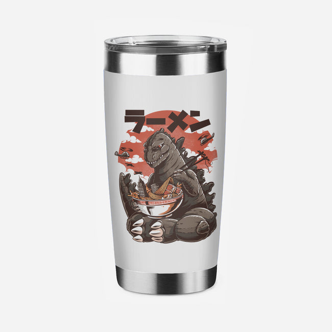 Kaiju Ramen-none stainless steel tumbler drinkware-ilustrata