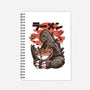Kaiju Ramen-none dot grid notebook-ilustrata