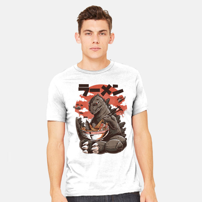 Kaiju Ramen-mens heavyweight tee-ilustrata