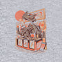 Kaiju Street Food-womens off shoulder sweatshirt-ilustrata