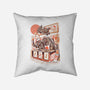 Kaiju Street Food-none removable cover w insert throw pillow-ilustrata