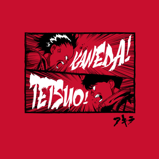 Kaneda! Tetsuo!-none removable cover throw pillow-demonigote