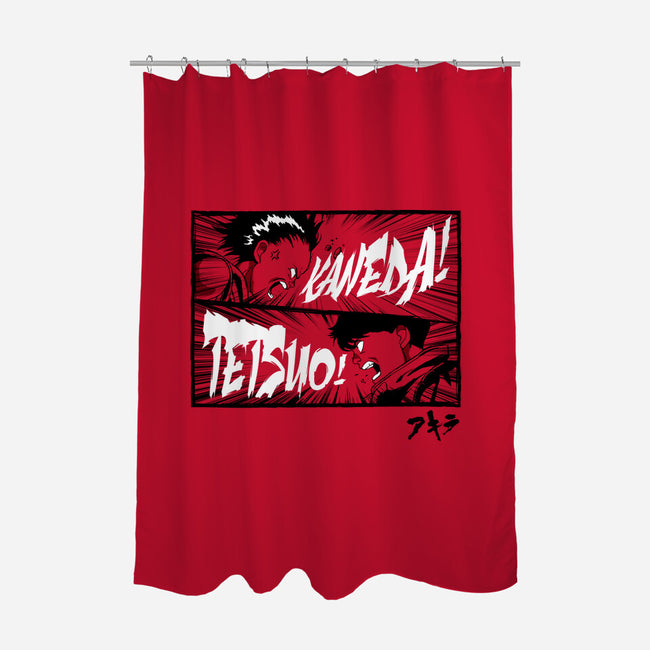 Kaneda! Tetsuo!-none polyester shower curtain-demonigote