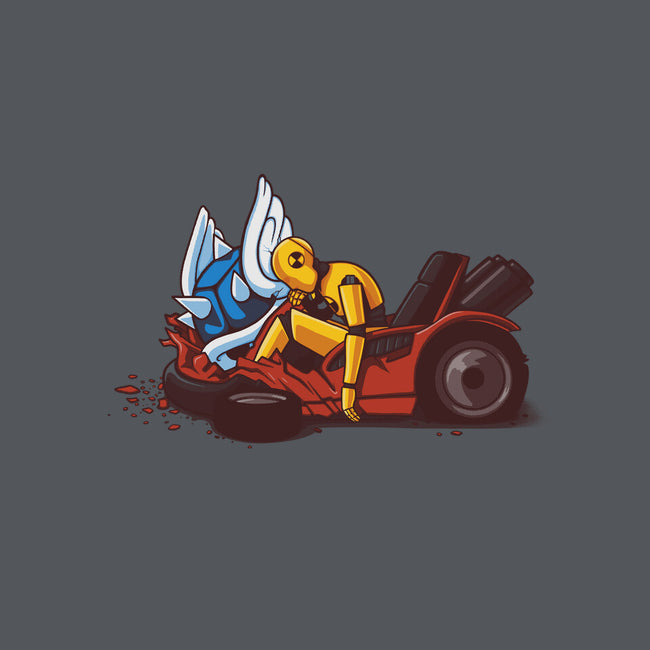 Kart Crash-womens basic tee-Naolito