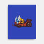 Kart Crash-none stretched canvas-Naolito