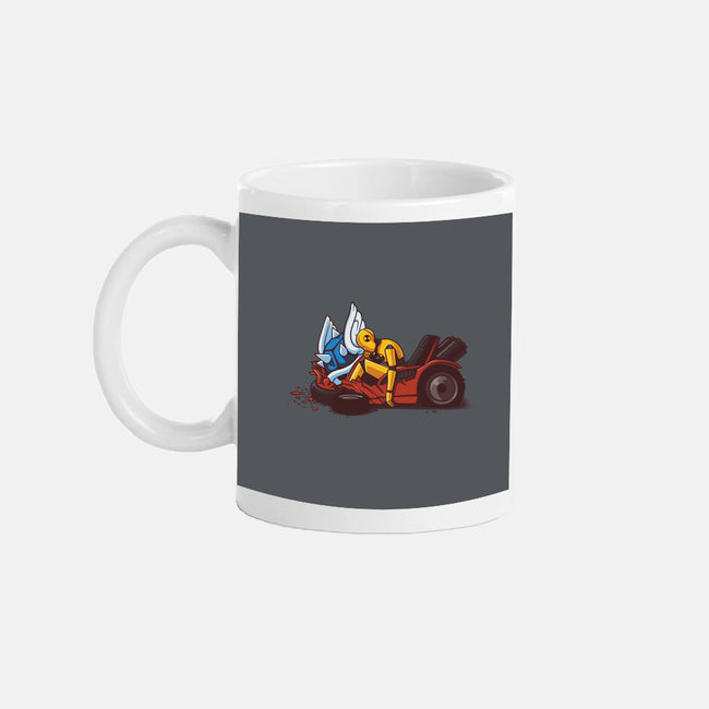 Kart Crash-none glossy mug-Naolito