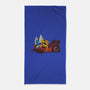 Kart Crash-none beach towel-Naolito