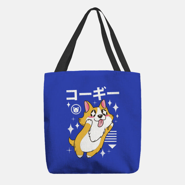 Kawaii Corgi-none basic tote-vp021